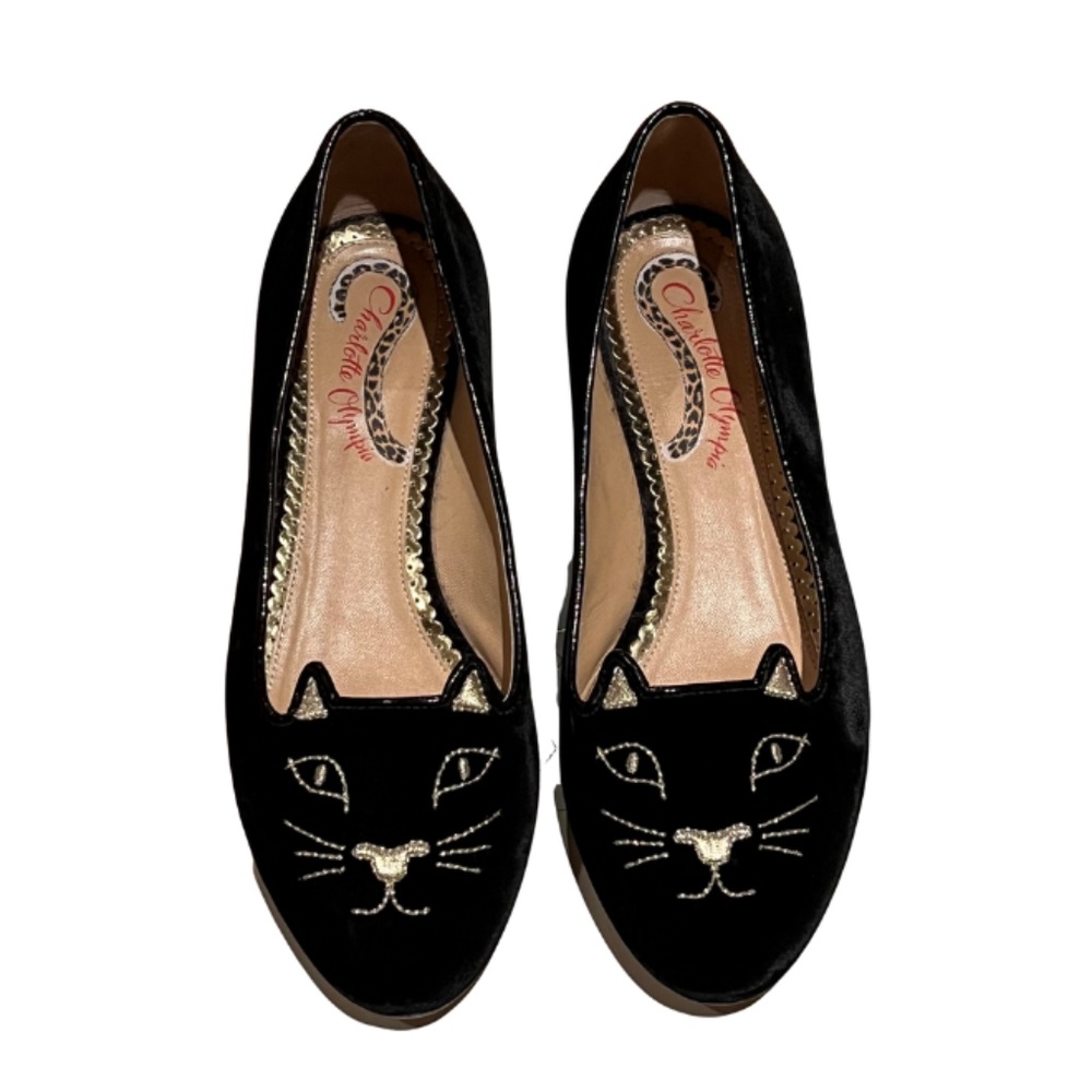 Charlotte Olympia Kitty Cat Flats